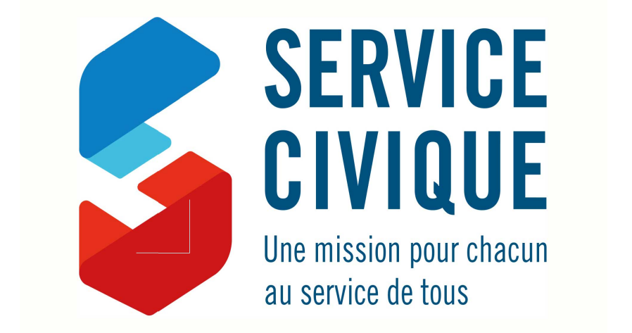 logo service civique Ligue de l'enseignement du Gers