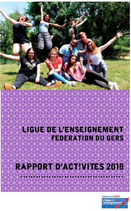 Rapport d'activité 2018 de la Ligue de l'Enseignement du Gers