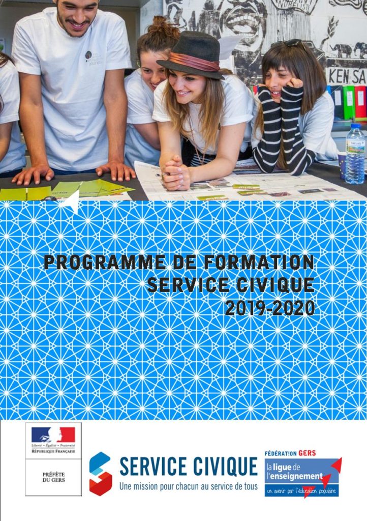 Programme de formation Service civique Ligue de l'enseignement du Gers