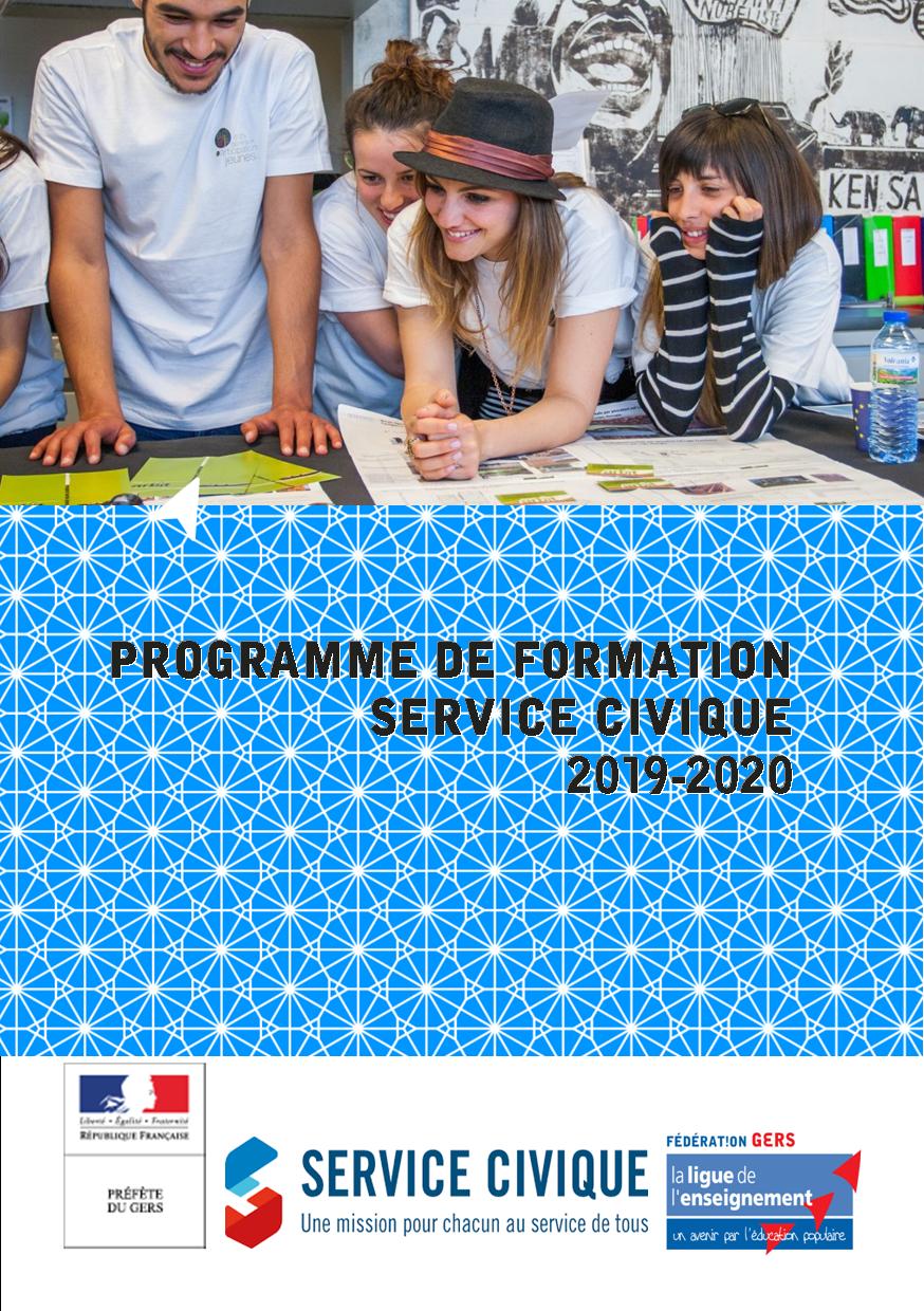 Programme de formation Service civique Ligue de l'enseignement du Gers